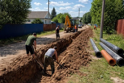 Ручная копка траншей в Ставрополе под ключ
