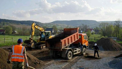 Отсыпка грунта в Ставрополе для поднятия участка