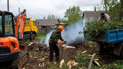 Расчистка участка в Ставрополе под строительство и благоустройство