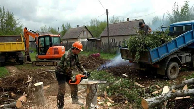 Расчистка участка в Ставрополе под строительство и благоустройство