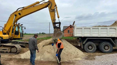 Отсыпка песком в Ставрополе для участка и строительства