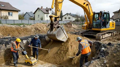 Обратная засыпка грунта в Ставрополе недорого с рабочими