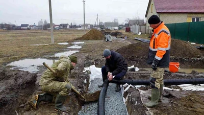 Осушение участка с высоким уровнем грунтовых вод в Ставрополе