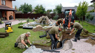 Благоустройство участка в Ставрополе с привлечением разнорабочих