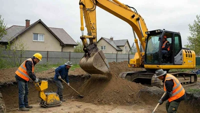 Обратная засыпка грунта в Ставрополе с персоналом по сменам