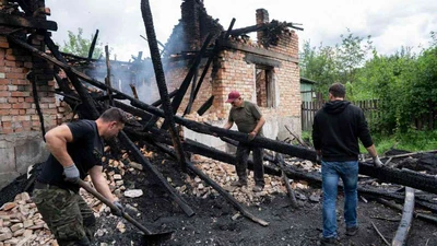 Разбор сгоревшего дома в Ставрополе под ключ