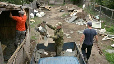 Демонтаж сарая с вывозом мусора в Ставрополе недорого