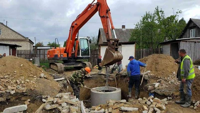 Демонтаж колодца бетонных колец в Ставрополе под ключ