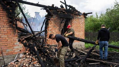 Разбор сгоревшего дома в Ставрополе: демонтаж после пожара
