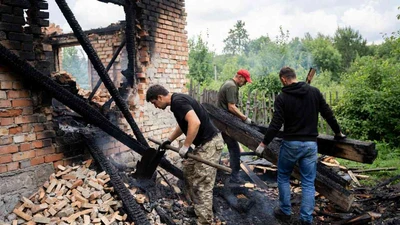 Разбор сгоревшего дома в Ставрополе: демонтаж после пожара