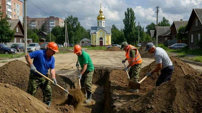 Копка грунта вручную в Ставрополе - разнорабочие от 500 руб/м³