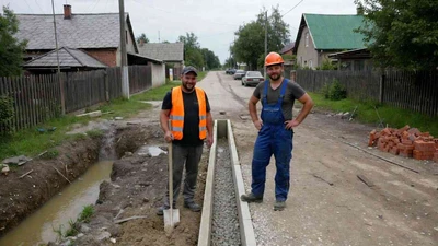 Заезд на участок через канаву в Ставрополе - обустройство въезда под ключ