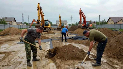 Вертикальная планировка участка в Ставрополе - выравнивание земли под строительство
