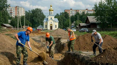 Копка грунта в Ставрополе недорого для частных и коммерческих объектов