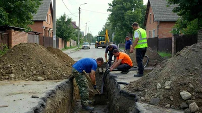 Рытье траншеи в Ставрополе под коммуникации и фундамент