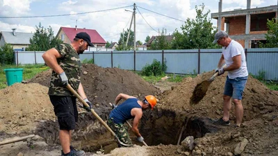Копка ям под канализацию в Ставрополе - цена работ от 310 руб/м³