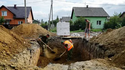 Котлован под дом в Ставрополе - ручная и механизированная разработка