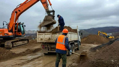 Вывоз грунта в Ставрополе с погрузкой и рабочими недорого