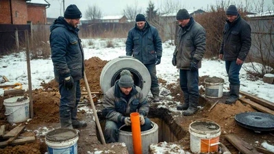 Копка канализационного колодца в Ставрополе: цена работ под ключ