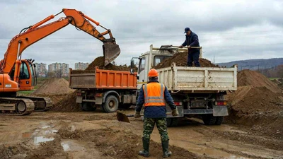 Вывоз грунта в Ставрополе недорого для строительных объектов