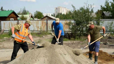 Доставка песка с разгрузкой в Ставрополе от 155 руб/куб