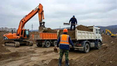 Вывоз грунта в Ставрополе с разнорабочими - цена за смену
