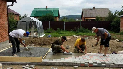 Площадка для автомобиля под ключ на даче в Ставрополе - выгодное решение