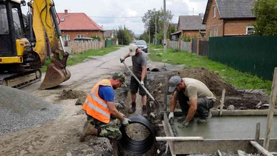Устройство заезда на участок через канаву в Ставрополе недорого
