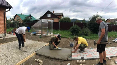 Площадка для автомобиля под ключ на даче в Ставрополе - выгодное решение
