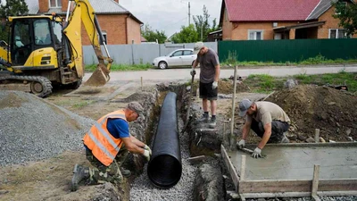 Устройство заезда на участок через канаву в Ставрополе