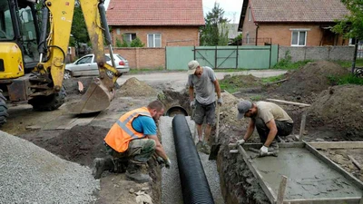 Устройство заезда на участок через канаву в Ставрополе