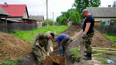 Ручная копка траншей в Ставрополе под водопровод и фундамент