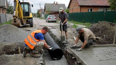 Устройство заезда на участок в Ставрополе через канаву недорого