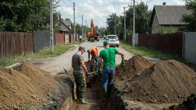 Копка траншей под водопровод в Ставрополе недорого