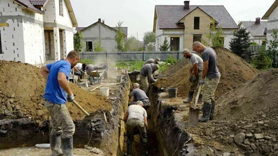 Копка траншей под фундамент в Ставрополе цена за работу