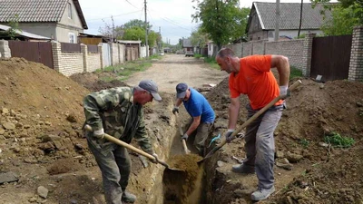 Ручная копка траншей для газа в Ставрополе - недорого и точно
