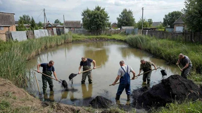 Углубление прудов и водоемов в Ставрополе с привлечением разнорабочих