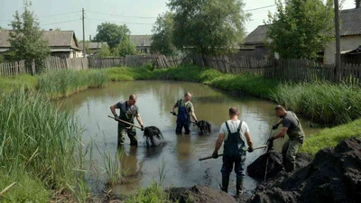Углубление водоемов и прудов разнорабочими в Ставрополе