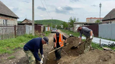 Копка траншей под канализацию в Ставрополе - цены на рытье траншей вручную и экскаватором