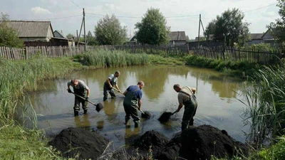 Углубление прудов и водоемов в Ставрополе ручным и сменным методом