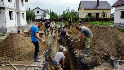 Копка траншей под фундамент вручную в Ставрополе - от 929 руб/м