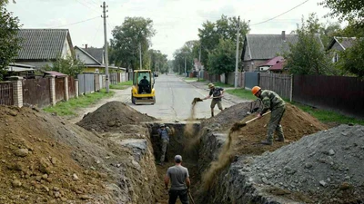 Копка траншей с уклоном под ключ в Ставрополе - цена от 929 руб/м
