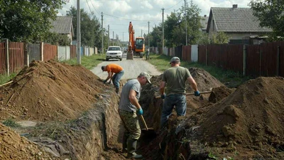 Копка траншей под водопровод вручную и экскаватором в Ставрополе