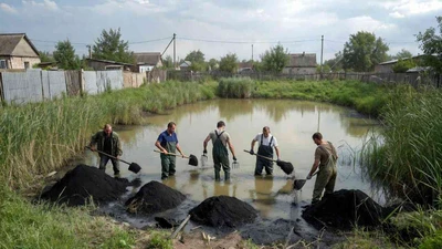 Углубление пруда в Ставрополе цена и персонал для работ