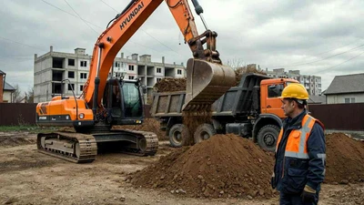 Погрузка грунта экскаватором в Ставрополе по выгодной цене