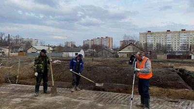 Вертикальная планировка грунта на участке в Ставрополе