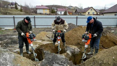 Бурение ям под столбы и фундамент разнорабочими в Ставрополе
