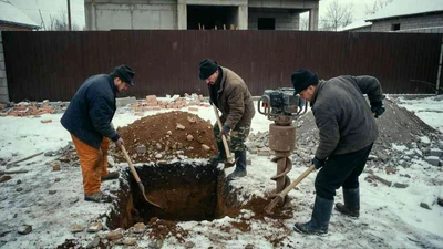 Копка промерзшего грунта вручную в Ставрополе - услуги с расчетом стоимости