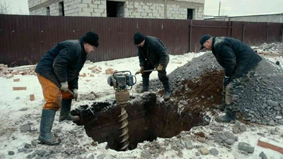 Копка промерзшего грунта вручную в Ставрополе - услуги разнорабочих