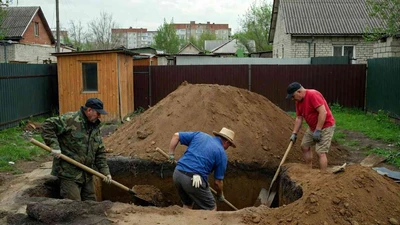 Выкопать яму лопатой вручную в Ставрополе - цены от 929 руб